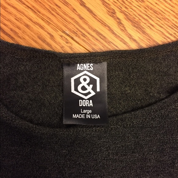 Dark Green Dolman Top - Picture 2 of 2